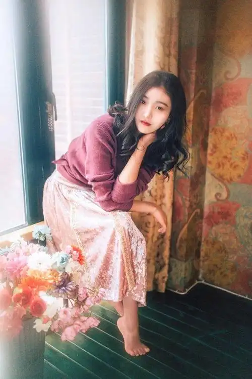 小清新文艺范儿女神朦胧质感唯美写真