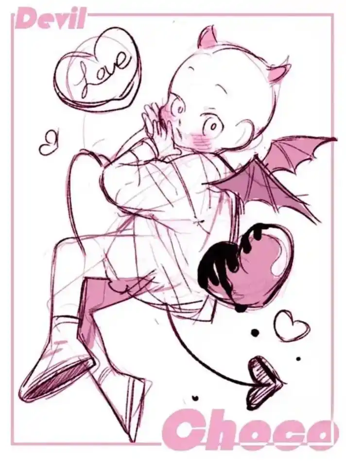 【绘画素材】萌系可爱q版双人～快点码住!#零基础学画画 - 抖音