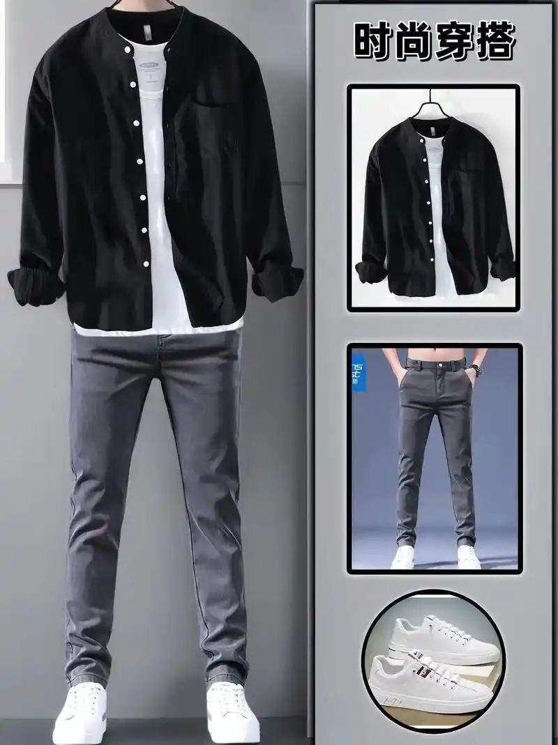 品质男装休闲衬衫  让你成为众人焦点