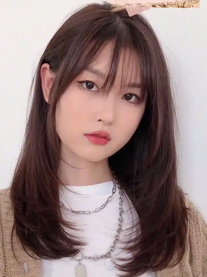 生活发型c型烫发.川瘦脸必看锁骨发气垫烫简直太减龄初恋头 这 - 抖音