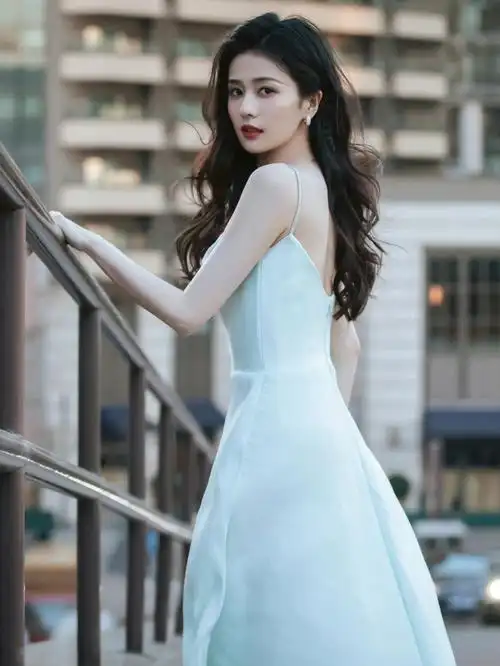 在逃公主白鹿美貌颜值在线常州婚纱礼服