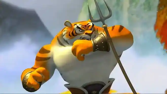 十二生肖:霹雳虎学会金刚拳成就王者,旋风爪被暴打!