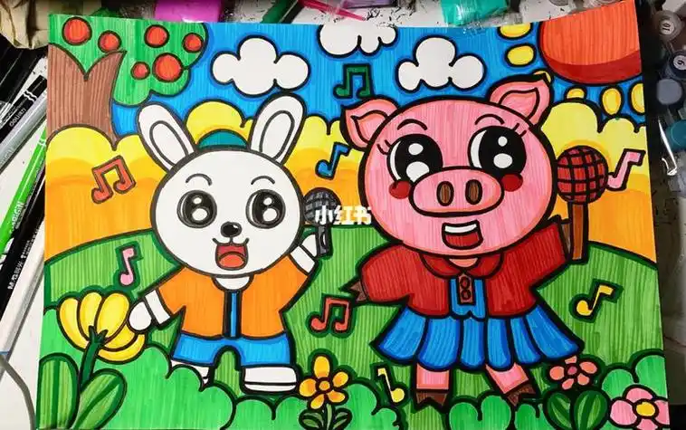 动物的画画 动物的画画图片