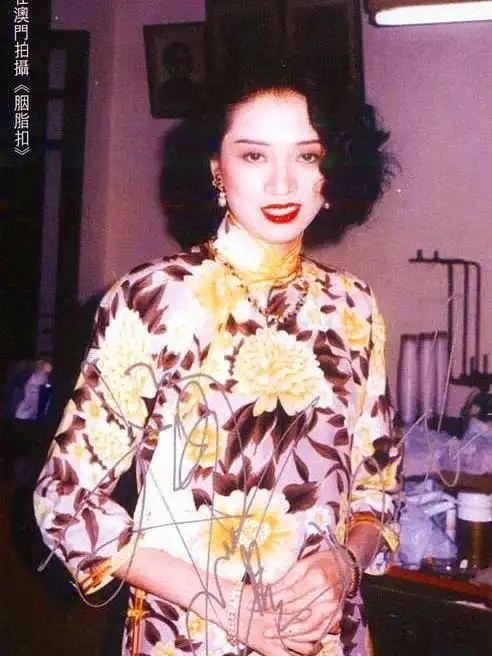 旗袍胭脂扣梅艳芳旗袍造型合集