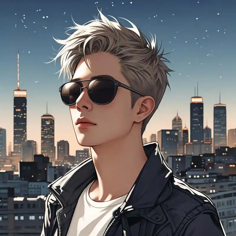 😎 这次为大家带来一组精选男生墨镜头像,每一个都超级有型,换上它