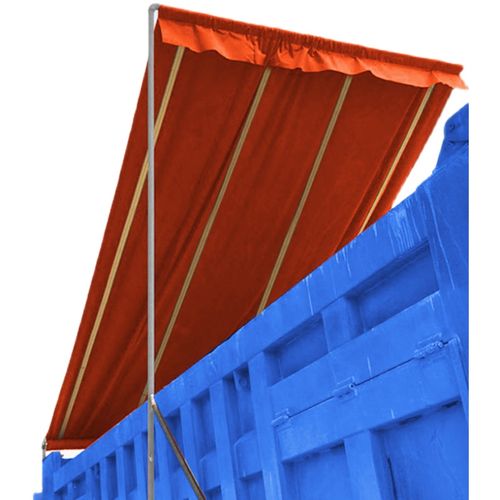 双张自卸车自动篷布渣土车自动篷布货车无线卷帘篷布泥头车电动盖布