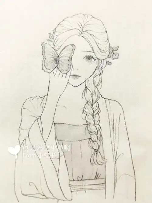 人物线稿教程含详细步骤