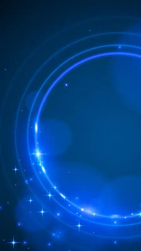 蓝色光点h5背景