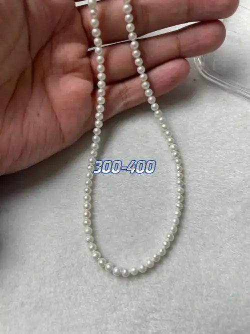 不同价格区间的小米珍珠项链