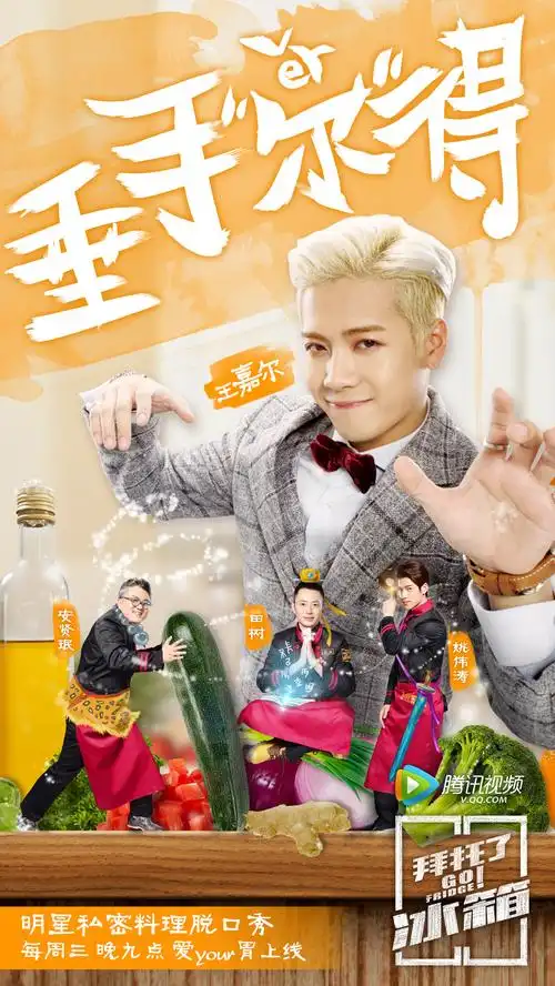 腾讯视频《拜托了冰箱》第一季新媒体海报