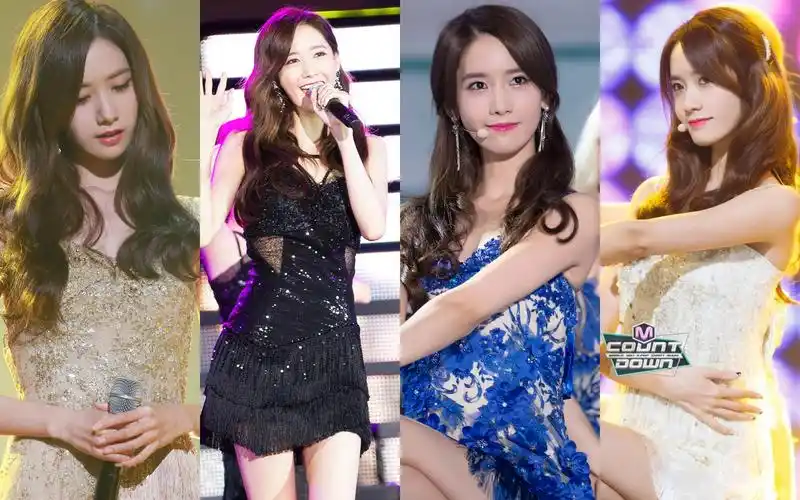 【林允儿】yoona打歌舞台绝美瞬间 已沦陷在小姐姐的神颜暴击中_哔哩