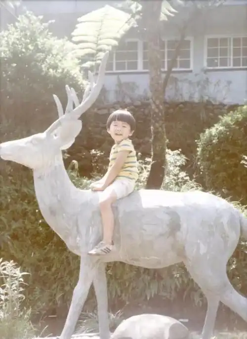 周杰伦童年照曝光,大眼睛双眼皮萌翻网友