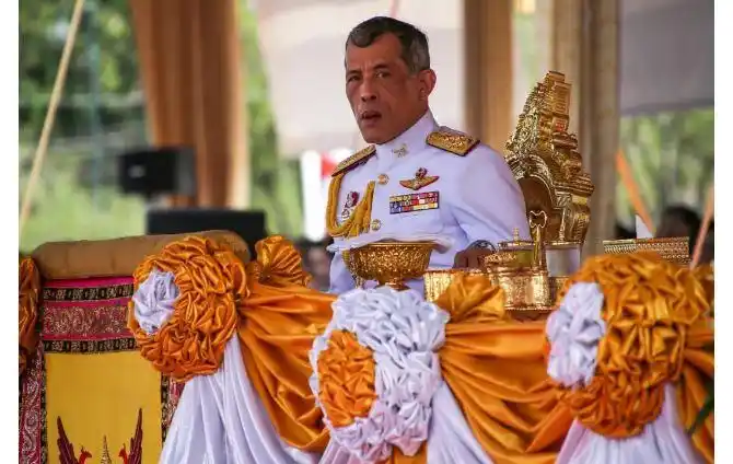 泰国国王拉玛十世,图片来自美国《时代》杂志.