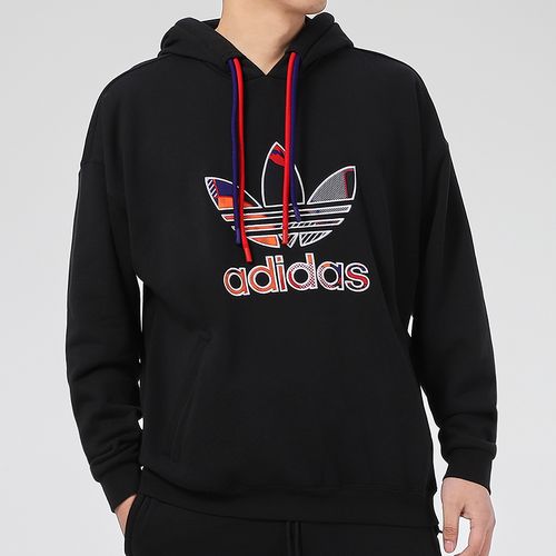 adidas阿迪达斯卫衣男易烊千玺同款三叶草2021新年款套头衫gp1865