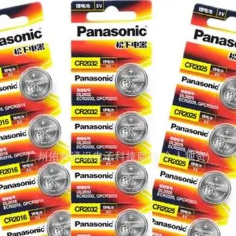 松下cr2032  cr2025  cr2016  cr2430  cr2450纽扣电池