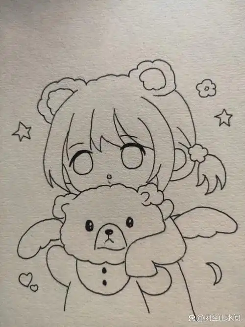 超可爱漫画人物 (画)