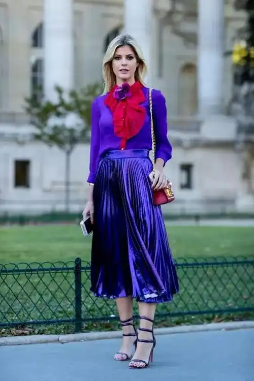 其实这都没有什么关系,小编今天就会来为小仙女推荐紫色的搭配,让小