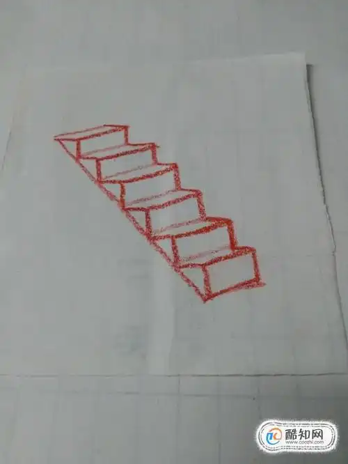 楼梯的简单画法