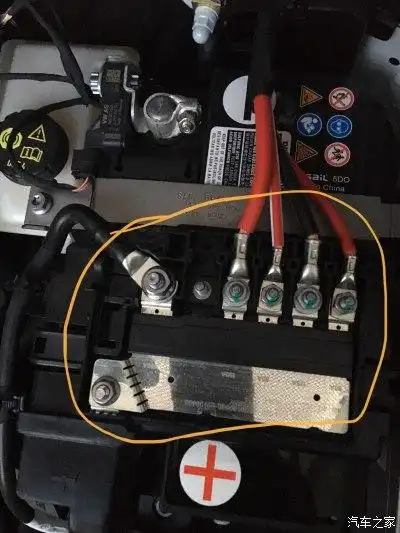 电瓶正负极外的线?_捷达vs5论坛_手机汽车之家