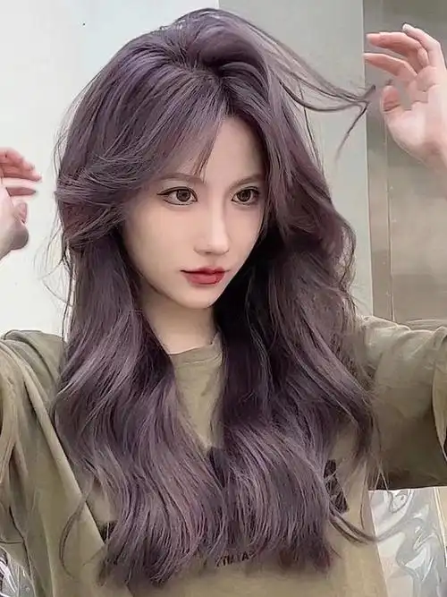 90雾霾紫 | 灰紫色 | 小仙女发色 | 上海染发