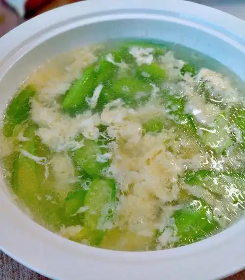 丝瓜鸡蛋汤的做法