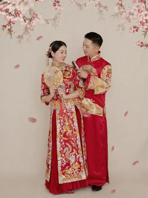 中式婚纱照