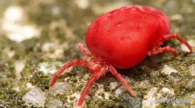 仔细看,水泥地上经常出现的红色小点,它们是活的