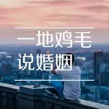 一地鸡毛说婚姻