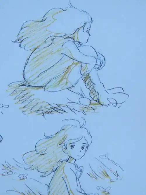 宫崎骏原画手稿珍藏集