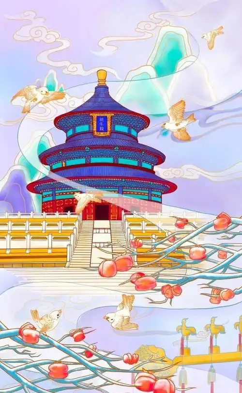 在插画的梦幻世界里畅游京城