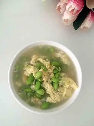 毛豆鸡蛋汤