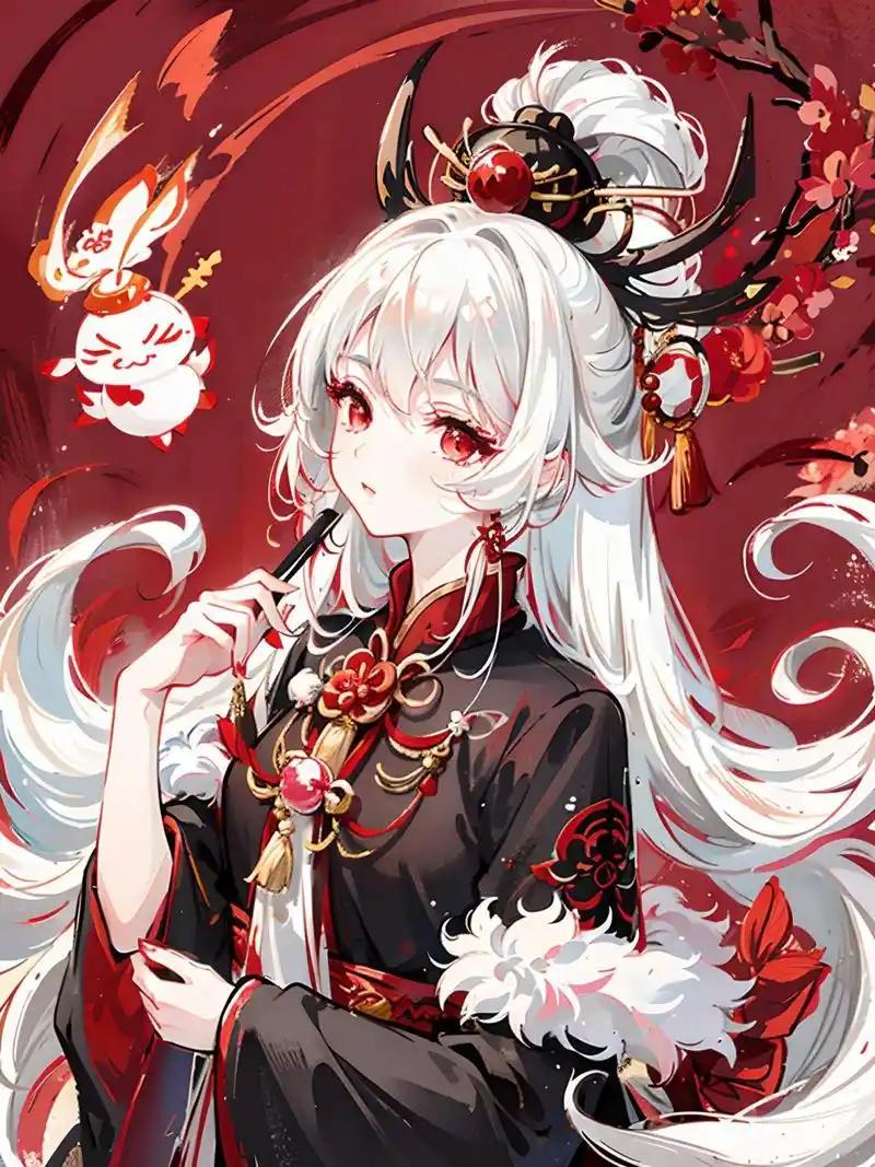 古风壁纸头像 | 白发头像国风头像壁纸