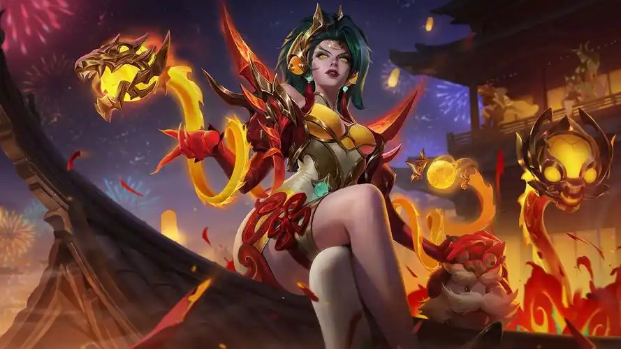 【英雄联盟手游】手游首发皮肤:光源盛放 婕拉 技能展示(将于2月8日