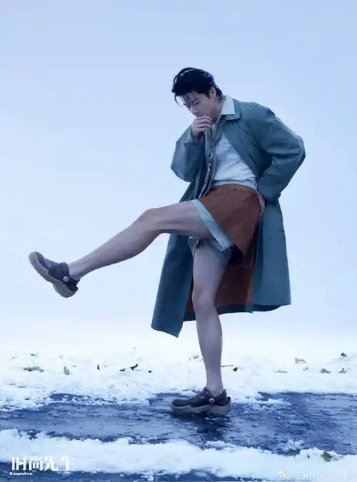 许光汉时尚先生封面##许光汉冰封肌肉大片