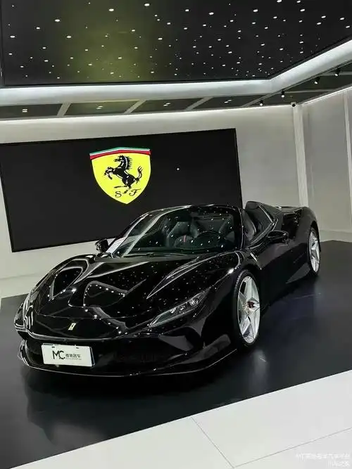 最新到店 22年法拉利f8 spider 敞篷,黑武士配色