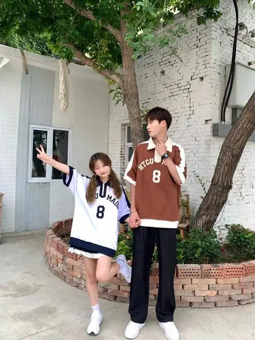 情侣穿搭150cm和190cm恋爱是一种什么体验