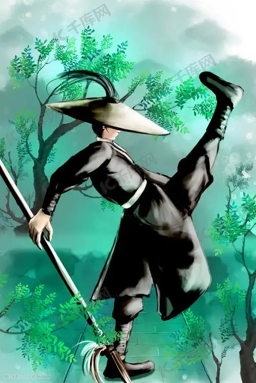 武侠古装男子仙侠古风场景