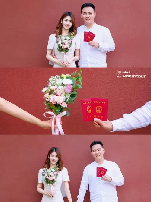 北京领证跟拍东城区民政局结婚登记照