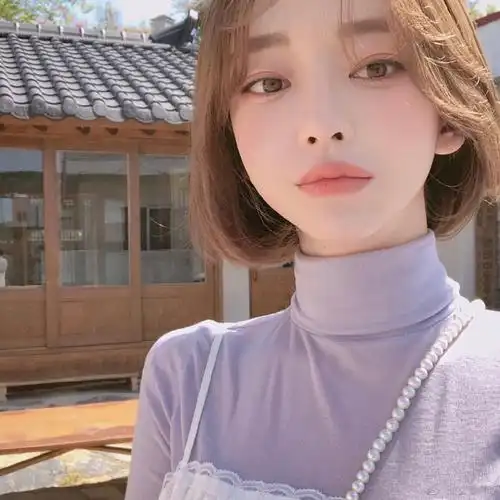 圆脸适合什么短发图片(圆脸小个子女生适合短发) - 赤虎壹号