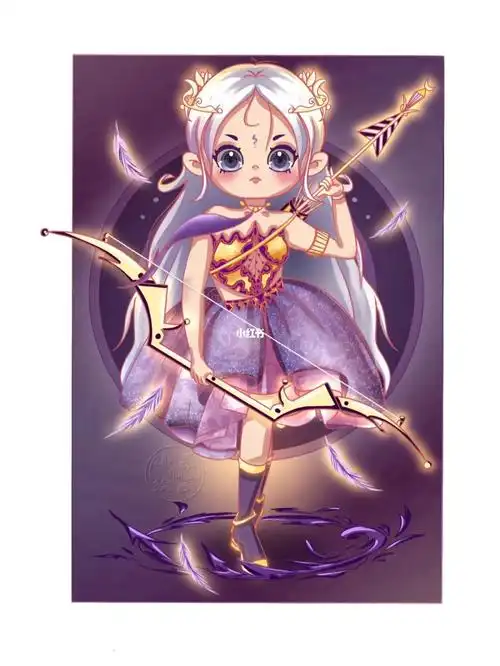 射手座72‖十二星座原创插画系列