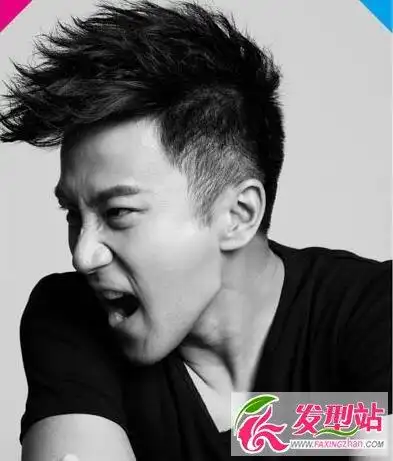 两侧剃剪飞机头 朋克飞机头设计