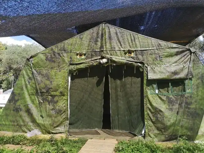 30平米框架帐篷指挥集训野营户外训练 大型折叠办公住宿帐篷厂家