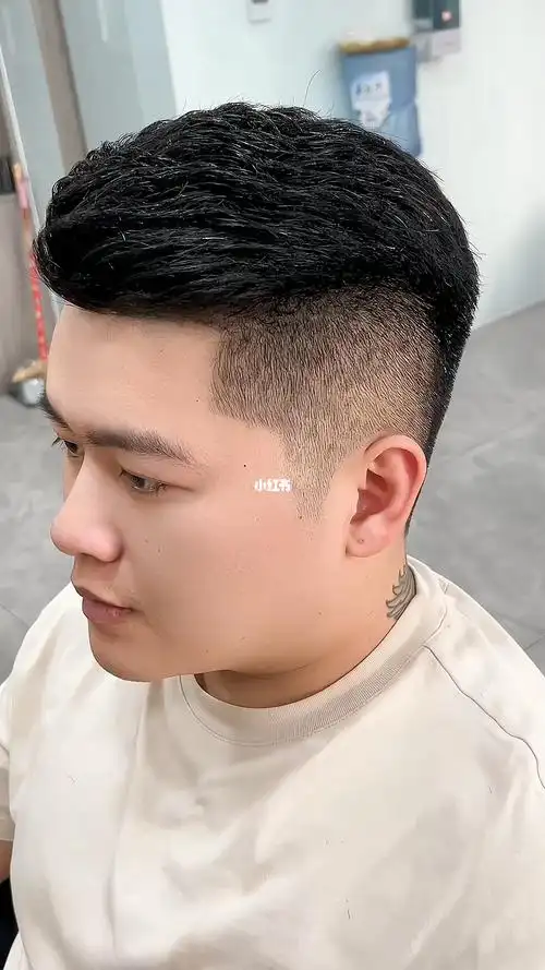 长乐男士发型设计  #男士发型参考  #男士短发  #男士二八分侧背头