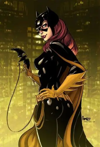 动漫英雄人物:蝙蝠女(batgirl)插画欣赏(4) - 设计之家插画设计 #采集