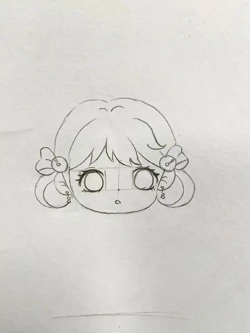 古装动漫人物绘画过程图.#手绘 #q版人物 #马克笔手绘 # - 抖音