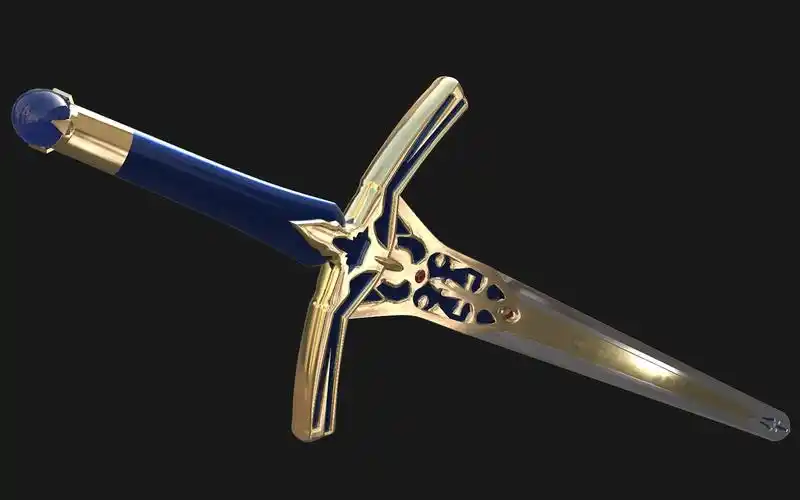 【c4d】用c4d制作胜利誓约之剑_哔哩哔哩_bilibili