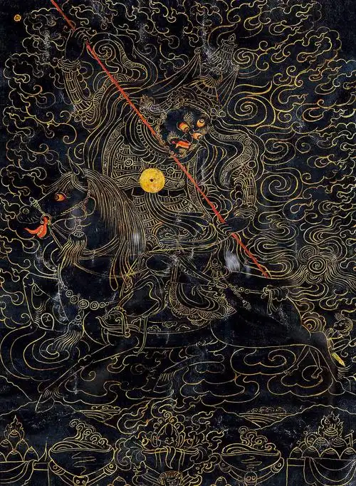 北京匡时2014秋季艺术品拍卖会"作意"——佛教艺术专场十九世纪 夜叉