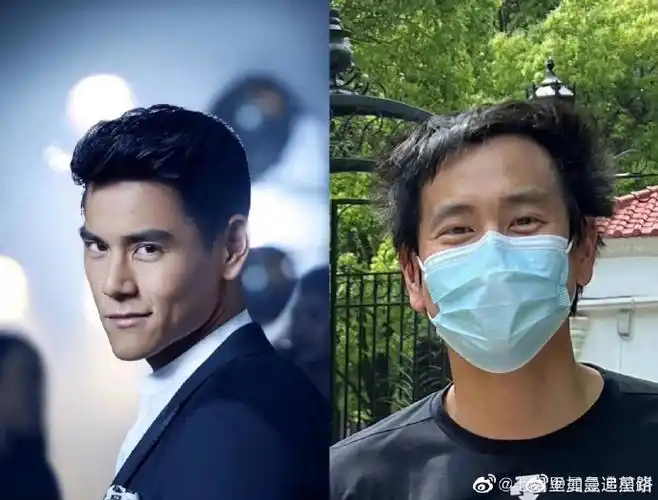 彭于晏隔离前后对比照