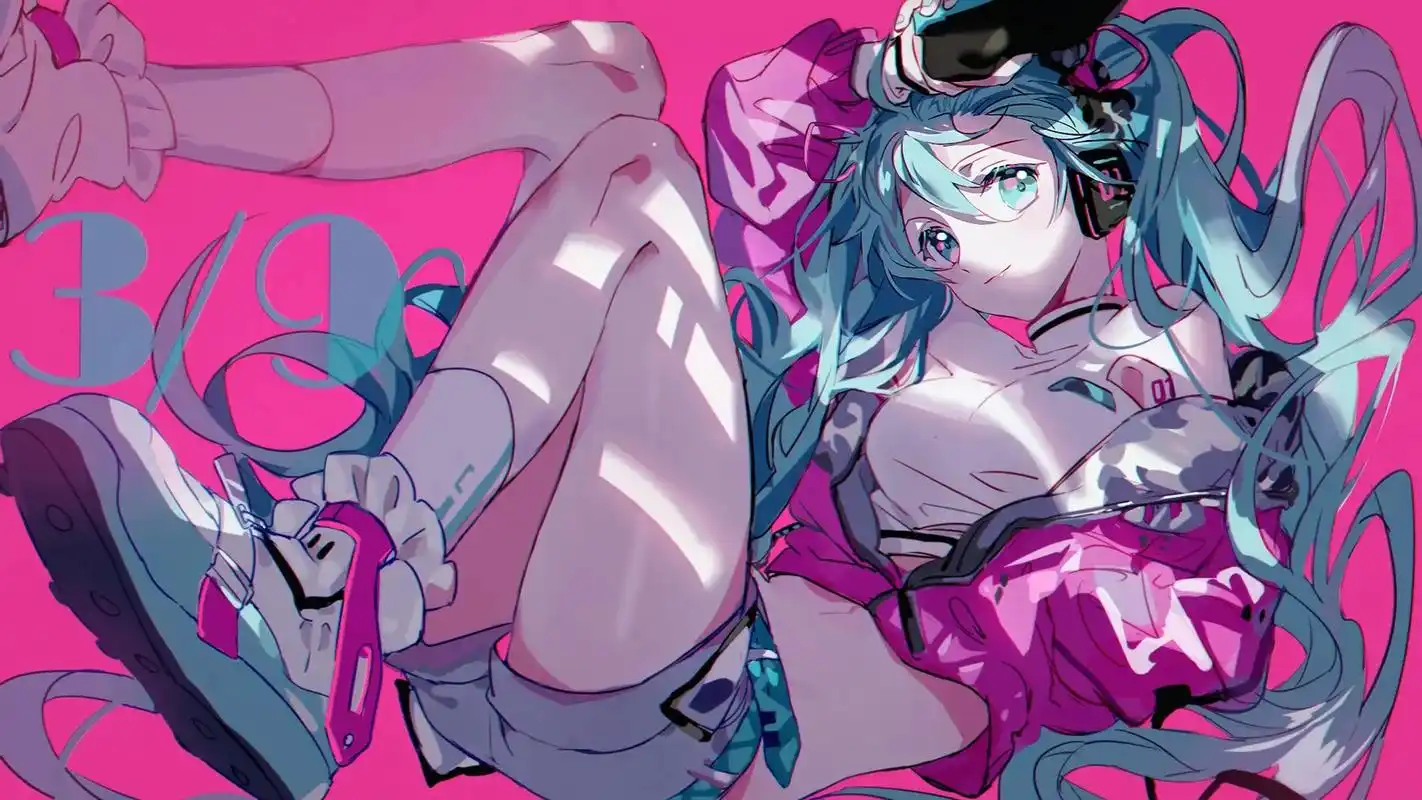 世界第一的公主殿下!#初音未来电脑壁纸 - 抖音