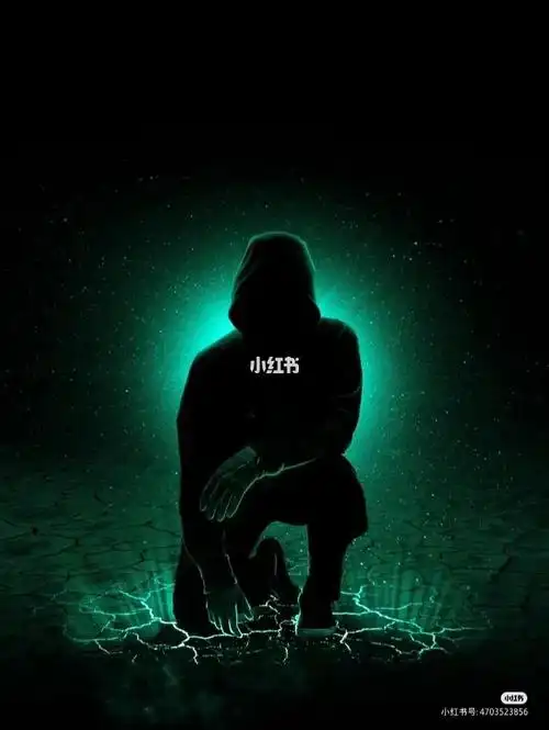 两张配套的黑客壁纸